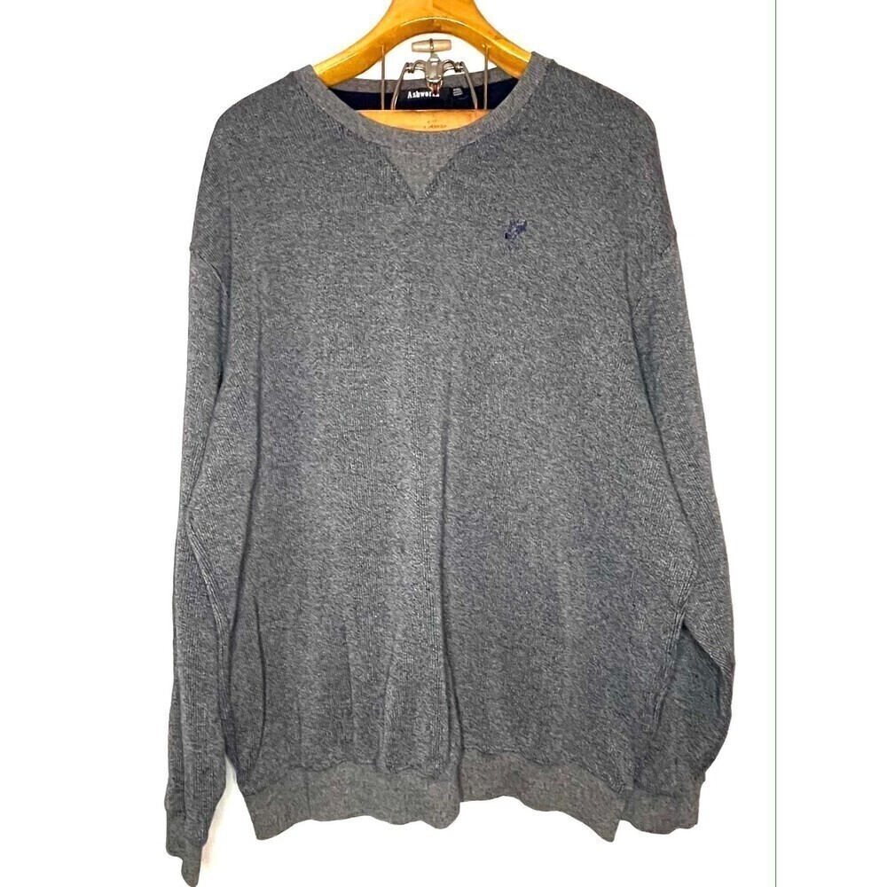 Ashworth Men Crewneck Sweater Size: XXL